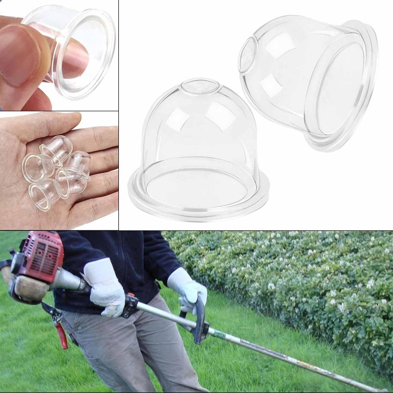 FLYPIG 5 Pack Carburetor Primer Bulb for Stihl BG55 HS45 FS90 FS40C FS45 FS55 FS80 BG85 BG56C HS45 0057003 0057004 fits Echo Zama Husqvarna 2 Cycle Small Engine String Trimmer Weedeater Leaf Blower - Image 2